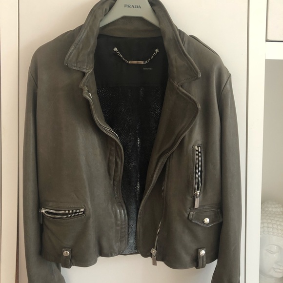 Barbara Bui leather jacket - Picture 2 of 5